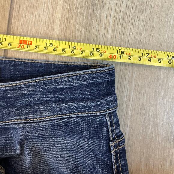 BKE Jake Straight Men’s Jeans 33x32 Blue Dark Wash Stretch Denim Repreve Classic - Picture 6 of 9